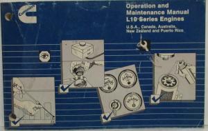 1987 Cummins Owners Operation and Maintenance Manual - L10 Series Engines