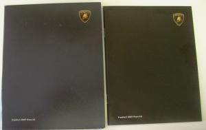 2007 Lamborghini Frankfurt Germany Auto Show Press Kit Media Release Brochure