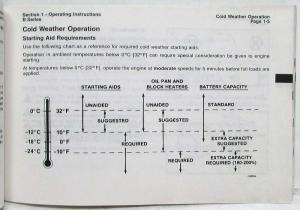 1998 Cummins Owners Operation and Maintenance Manual - B Series Engines