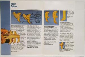 1990 Caterpillar Attachments for Track-Type Tractors Sales Brochure