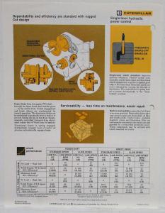 1986 Caterpillar 54 Winch Sales Spec Sheet