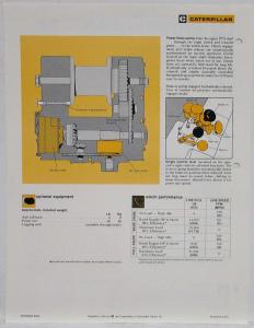 1983 Caterpillar 53 Winch Sales Spec Sheet