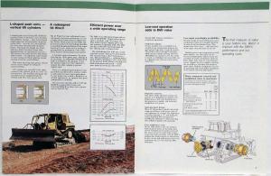 1986 Caterpillar D6H Track-Type Tractor Sales Brochure