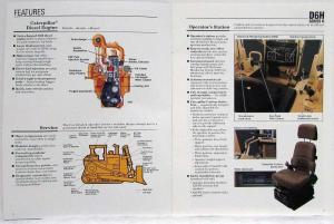 1993 Caterpillar D6H Series II Standard XL XR and LGP Track-Type Sales Brochure