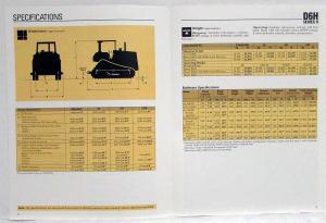 1993 Caterpillar D6H Series II Standard XL XR and LGP Track-Type Sales Brochure