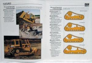 1994 Caterpillar D6H Series II Standard XL XR and LGP Track-Type Sales Brochure