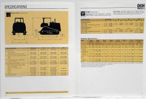 1994 Caterpillar D6H Series II Standard XL XR and LGP Track-Type Sales Brochure