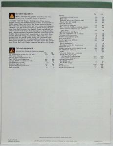 1986 Caterpillar D6H LGP Tractor Sales Brochure