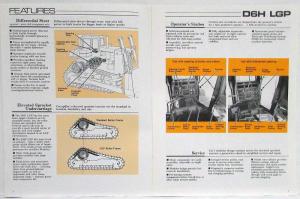 1988 Caterpillar D6H LGP Track-Type Tractor Sales Brochure