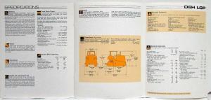 1988 Caterpillar D6H LGP Track-Type Tractor Sales Brochure