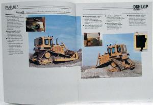 1991 Caterpillar D6H LGP Track-Type Tractor Sales Brochure