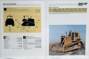 1991 Caterpillar D6H LGP Track-Type Tractor Sales Brochure