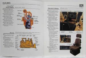 1993 Caterpillar D7H Series II Standard XR and LGP Track-Type Sales Brochure