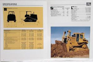 1993 Caterpillar D7H Series II Standard XR and LGP Track-Type Sales Brochure