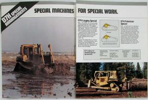 1986-1996 Caterpillar D7H The Shape of the Future Sales Brochure