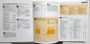 1988 Caterpillar D7H Track-Type Tractor Sales Brochure