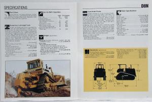 1993 Caterpillar D8N Track-Type Tractor Sales Brochure
