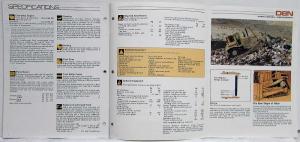 1988 Caterpillar D8N Waste Disposal Arrangement Sales Brochure