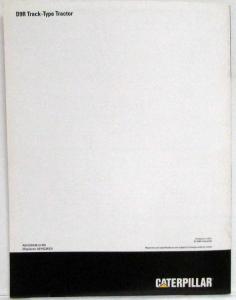 1995 Caterpillar D9R Track-Type Tractor Sales Brochure