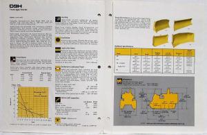 1975 Caterpillar D9H Track-Type Tractor Sales Spec Folder