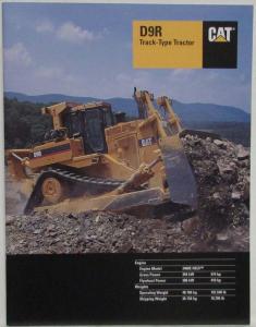 2002 Caterpillar D9R Track-Type Tractor Sales Brochure