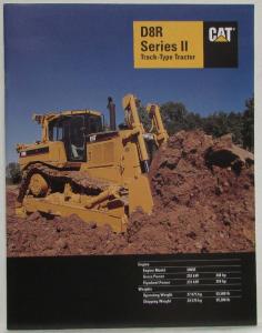 2001 Caterpillar D8R Series II Track-Type Tractor Sales Brochure
