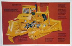 1977-1980 Caterpillar D10 Track-Type Tractor New Shape of Value Sales Brochure