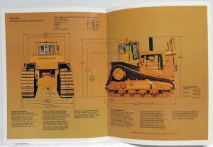 1977-1980 Caterpillar D10 Track-Type Tractor New Shape of Value Sales Brochure
