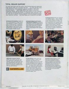 1977-1980 Caterpillar D10 Track-Type Tractor New Shape of Value Sales Brochure