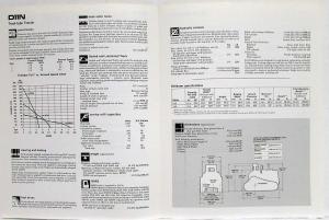1986 Caterpillar D11N Track-Type Tractor Sales Spec Folder
