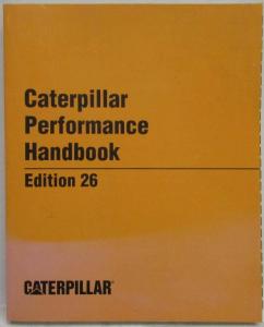 1996 Caterpillar Performance Handbook Edition 26