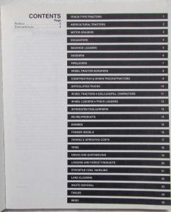 1995 Caterpillar Performance Handbook 25 Anniversary Edition