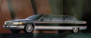 1993 94 Cadillac Limousine Coachbuilder Pkg Sales Brochure Oversized Original