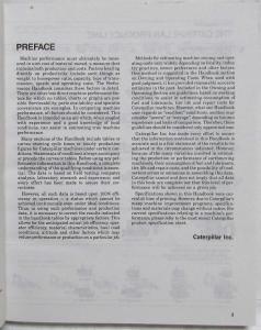 1993 Caterpillar Performance Handbook Edition 23