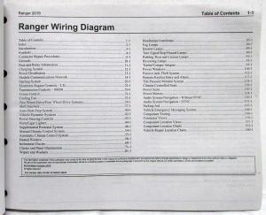 2019 Ford Ranger Truck Dealer Electrical Wiring Diagram Manual