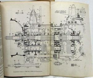 1951-1952 Mack LJSW Model Parts Book Number 2056 and 1949 Cummins NH Parts Book