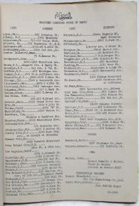 1942-1943 Mack COE LF LH LJ LM Model Series Truck Parts Book - Number 1348