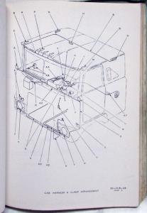 1965-1966 Mack F715LST 2249-58 Model Truck Parts Book - Number 4997