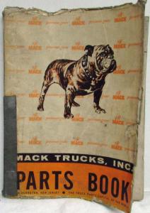 1975 Mack F785T 14845-919 Model Truck Parts Book - Number 3787