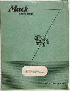 1966 Mack Truck ENDI 711A - Engine Parts Book - Number 5006