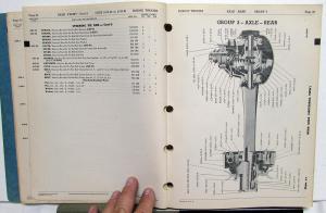 1946 1947 Dodge Truck Dealer Parts List Book WJ WK WR Series Heavy Duty Original