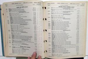 1946 1947 Dodge Truck Dealer Parts List Book WJ WK WR Series Heavy Duty Original