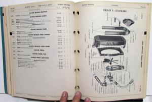 1946 1947 Dodge Truck Dealer Parts List Book WJ WK WR Series Heavy Duty Original