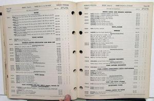 1946 1947 Dodge Truck Dealer Parts List Book WJ WK WR Series Heavy Duty Original