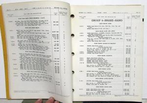 1949 DeSoto Dealer Advance Parts List Book Series S13 DeLuxe Custom Original