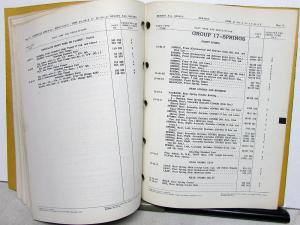 1949 DeSoto Dealer Advance Parts List Book Series S13 DeLuxe Custom Original