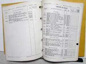 1949 DeSoto Dealer Advance Parts List Book Series S13 DeLuxe Custom Original