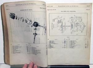 1940 Plymouth Dealer Passenger Car Parts List Book Catalog P9 P10 Models Orig