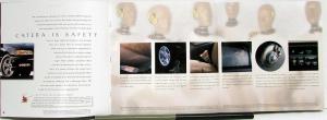1998 Cadillac Catera Sales Brochure & Paint Chip Sheet Oversized Original