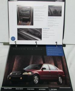 1997 Honda Optional Equipment Features Accord Civic Del Sol Prelude Odyssey CR-V
